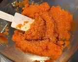 Une image de l'étape 6 de Purée de carottes aux épices, ail et persil.