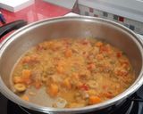 Foto del paso 3 de la receta: Fideos al cava con carne en salsa (aprovechamiento)
