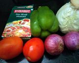 A picture of step 1 of Pav Bhaji.