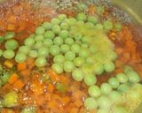 Foto del paso 1 de la receta: Arroz integral con verduritas y queso