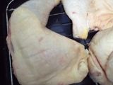 Pollo crocante y jugoso por dentro