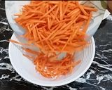 A picture of step 2 of Instant Carrot Achar.