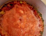 A picture of step 20 of Sinasir with spinach soup.