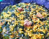 Foto del paso 7 de la receta: Arroz meloso con mollejas y espinacas