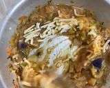 صورة لخطوة 2 من وصفة -طاجن البيض بالخضار والجبن🥚🫑!