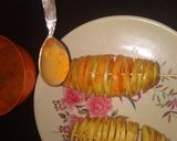 A picture of step 6 of Tornado Potatoes.