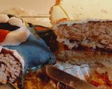 Foto del paso 2 de la receta: Torta de Tom y Jerry!! Para Luz!! Con muñecos hechos en rkt
