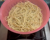 Foto del paso 3 de la receta: Papas con espagueti cremoso