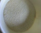 A picture of step 1 of Semolina gram flour ladoo.