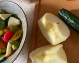 陽光冰花沙拉的食譜步驟1照片