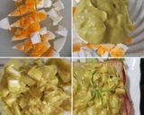 รูปขั้นตอนการทำที่ 2 ของ "แซนวิชครีมกีวีอะโวคาโดไข่ต้ม" 🥑🥝🥚🍞