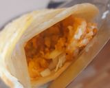 A picture of step 13 of Grill chicken Omelette Frankie.