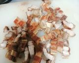 Foto del paso 5 de la receta: Corbatines en salsa pomodoro con chicharrón
