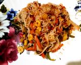 A picture of step 7 of Vermicelli semiya upma.