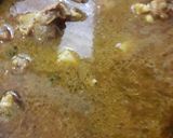 A picture of step 5 of Mutton Curry.