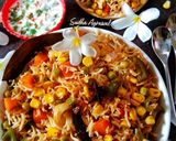 कॉर्न पुलाव (corn pulao recipe in Hindi) रेसिपी चरण 9 फोटो