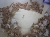 Salsa caruso con ravioles