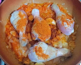 Foto del paso 5 de la receta: Muslos de pollo con espaguetis partidos y Sindhi biryani