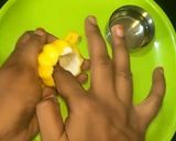 A picture of step 5 of Mittai Kozhukattai.