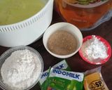 Foto langkah ke 1 dari resep Bolu Kukus Pandan Matcha.