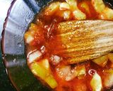 A picture of step 3 of Mix fruits pulp...!!!❤️(jam) Microwave recipe 👍.