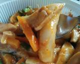 Tteokbokki () - Spicy Korean Rice Cakes - versi KW5? langkah memasak 5 foto