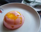 A picture of step 4 of Mango Strawberry Pudding.