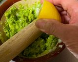 A picture of step 4 of Scallop and Mushroom Fry with Avocado Dip 🎄.