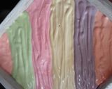 Foto langkah ke 5 dari resep Rainbow Roll Cake (kukus).