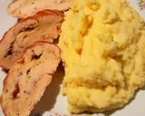 Baconbe tekert sajtos csirkemell recept fázis 4 fotója