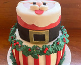Foto del paso 13 de la receta: Pastel de fondant navideño