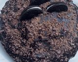 A picture of step 9 of Oreo Chocolate cake in microwave.