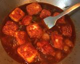 A picture of step 9 of Paneer Chilli.