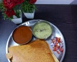 A picture of step 4 of Paper Dosa.