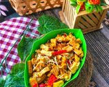 Foto langkah ke 6 dari resep Tumis toge tahu.