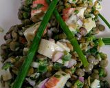 Foto del paso 6 de la receta: Ceviche de lentejas y trozos pequeños de surimi!
