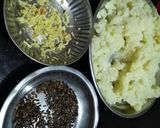 A picture of step 1 of Farali Aaloo tikki chat.