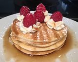 Une image de l'étape 5 de Pancakes moelleux.