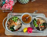 Hình bước làm 1 của món Bánh đúc Hà Nội