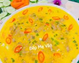 Hình bước làm 6 của món Mắm chưng thịt bằm hột vịt
