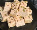 A picture of step 11 of Kolkata Special Steamed or Bhapa Rose Sandesh.