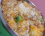 A picture of step 6 of Chanay aloo ki biryani.