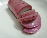 Hình bước làm 3 của món Bánh cuốn chà bông cá với chả cá thanh long