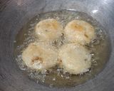 A picture of step 4 of Kakara pitha (suji dumplings).