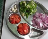 A picture of step 5 of Kadhai Paneer.