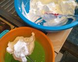 Foto langkah ke 3 dari resep Ogura Cake Pandan.
