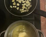 Foto del paso 1 de la receta: Lasaña de Gambón al ajillo con bechamel y parmesano