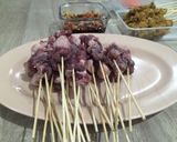Foto langkah ke 1 dari resep Sate daging Bumbu Kecap.