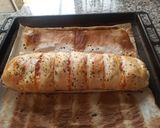 Foto del paso 12 de la receta Pizza de hojaldre enrollada