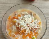 Foto langkah ke 8 dari resep Sup Daging Makaroni Wortel untuk MPASI usia 1 tahun ke atas.